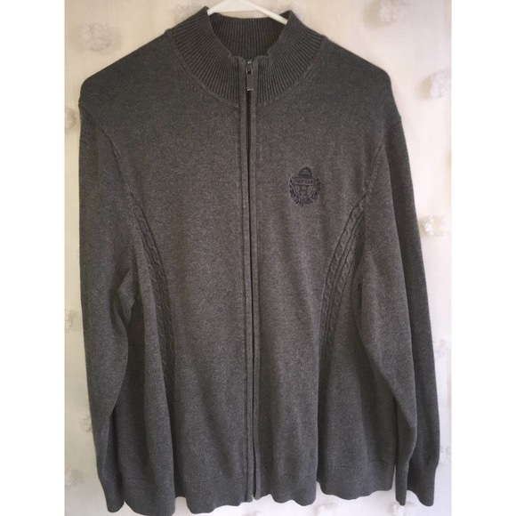 Tommy Hilfiger Mens ZIp Up Sweater Size 2XL - Picture 1 of 6